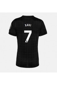 Tottenham Hotspur Xavi Simons #7 Jalkapallovaatteet Naisten Vieraspaita 2025-26 Lyhythihainen